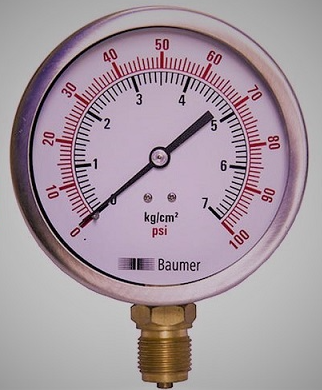 壓力表的主要部件和類型的劃分數據